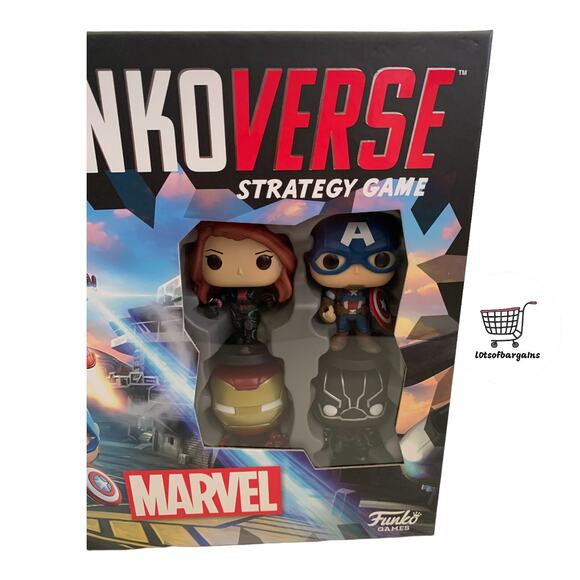 Funko Funkoverse Marvel 100 4 Pack Strategy Board Game Unopened Brand New - Picture 3 of 9